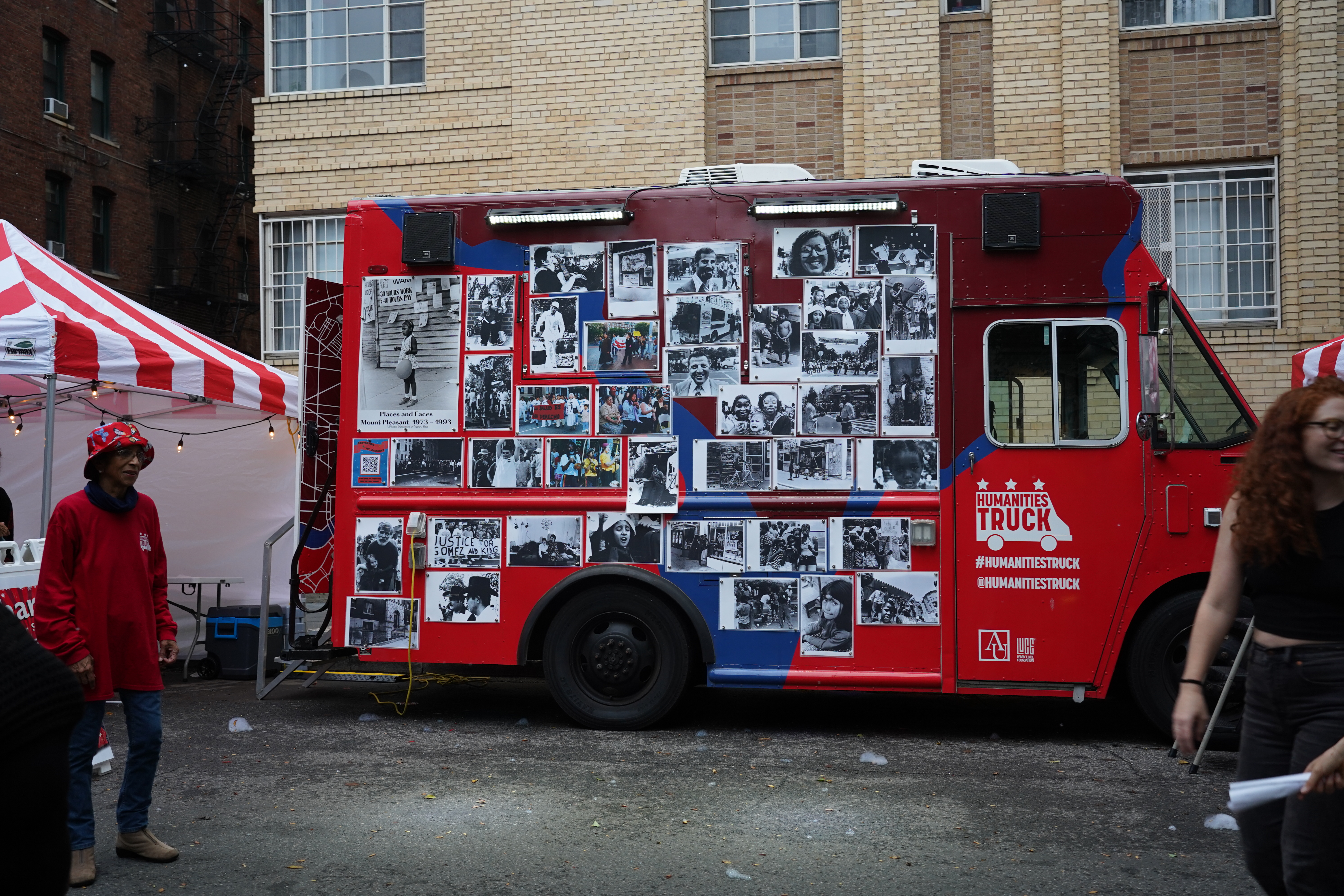 Humanities Truck at Art All Night in Mount Pleasant 2024