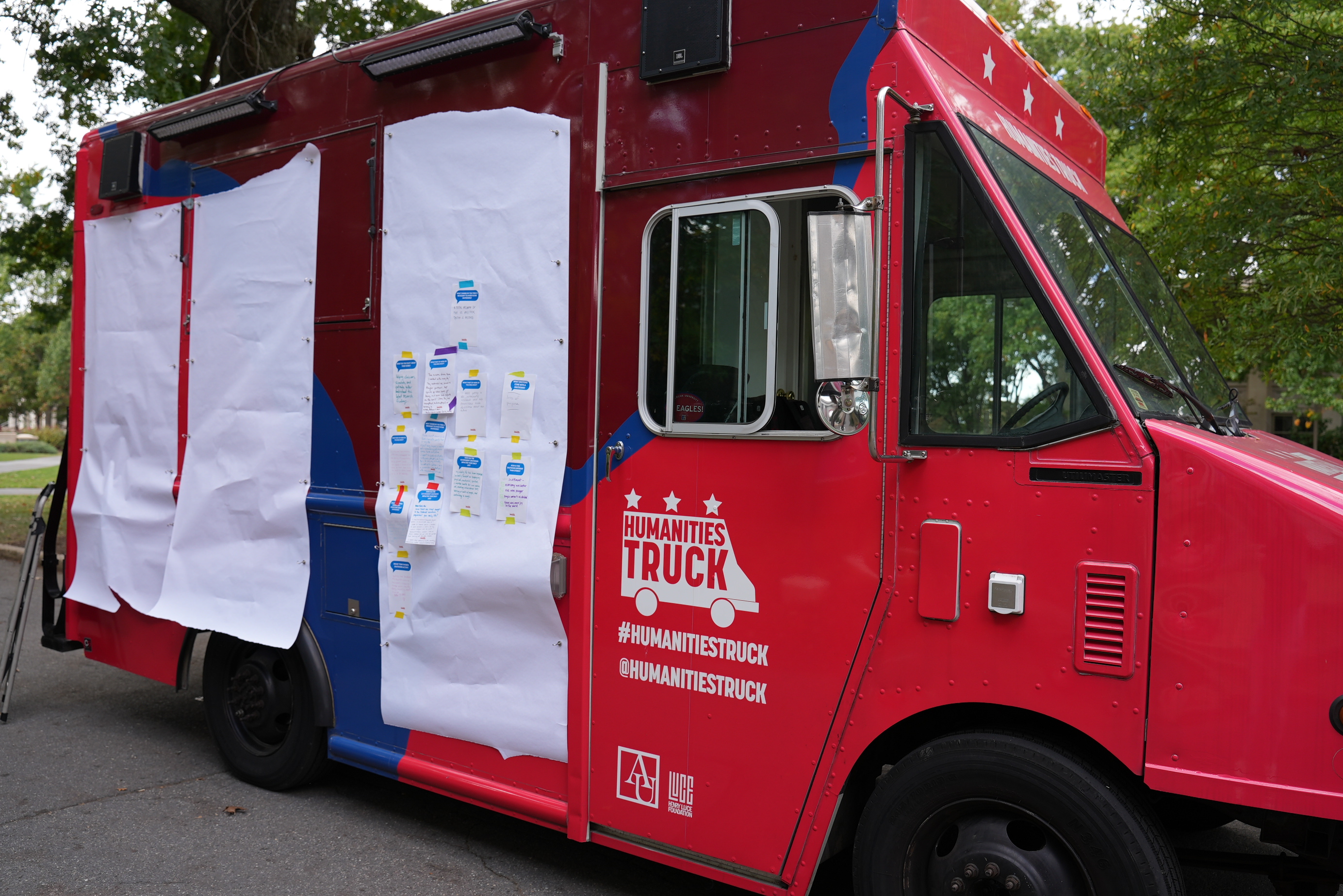 Humanities Truck at the Classes Without Quizzes 2025 event