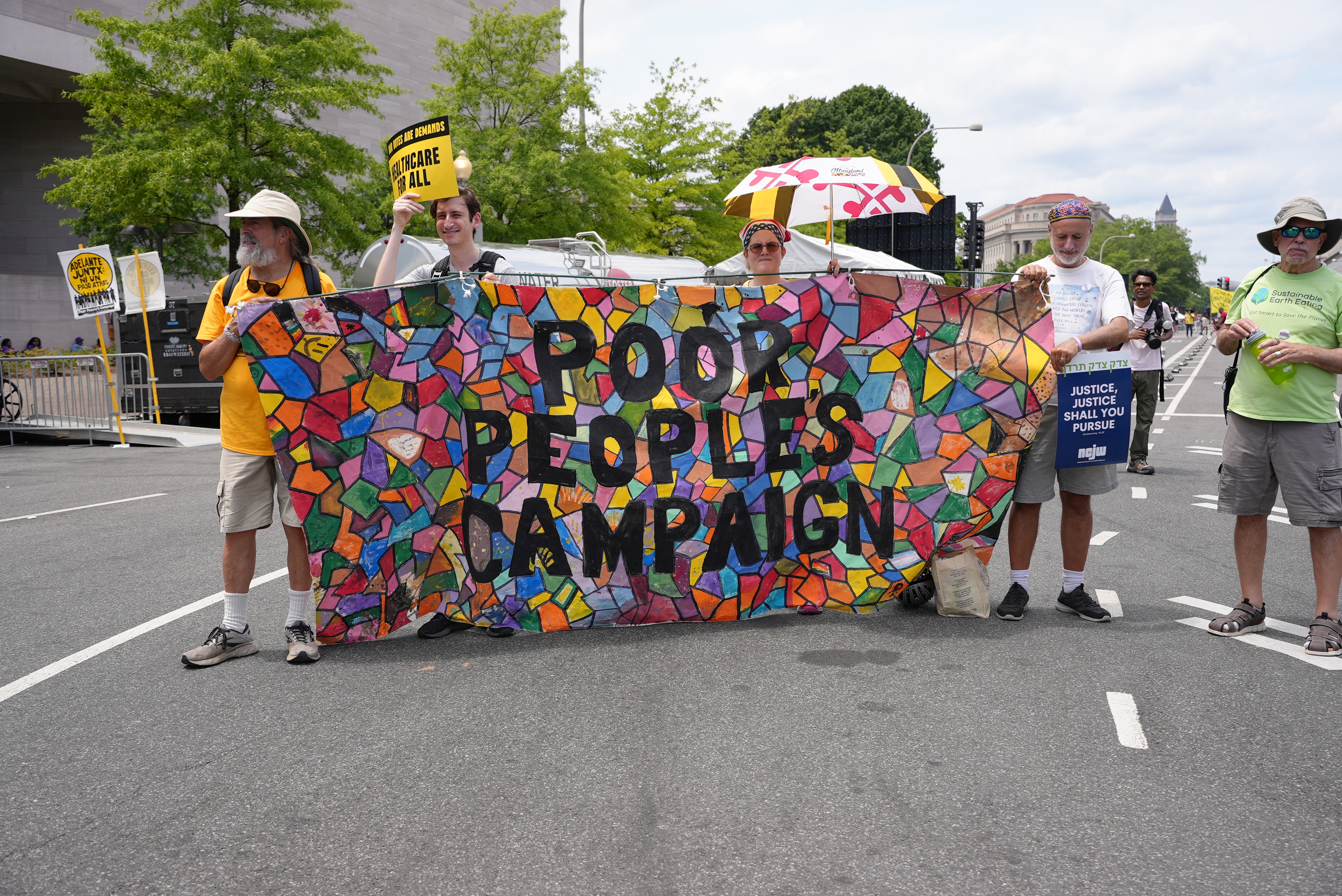 Poor People's Campaign 2024 sign
