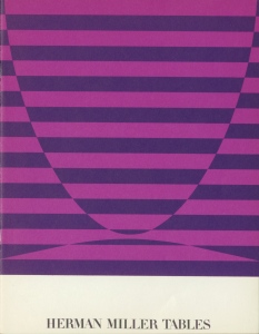 Cover with cyan and dark purple alternating stripes