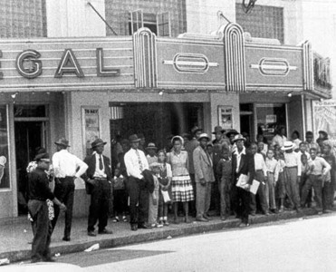 The Regal Theater building.