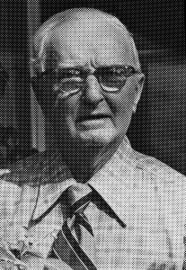 Portrait of Arthur M. Harris, Durham interim mayor.