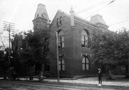 First Durham County Courthouse.