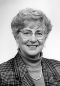 Portrait of Sylvia Kerckhoff.