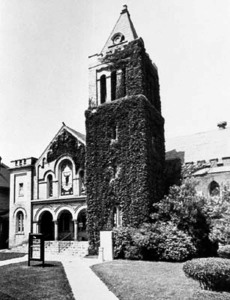 White Rock Baptist Church building.