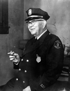 Photo of Durham Police Chief Hubert E. King.