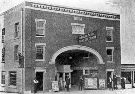 The Wonderland Theater building.