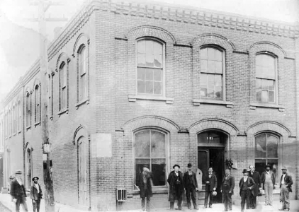 The John L. Markham Cash Store building.