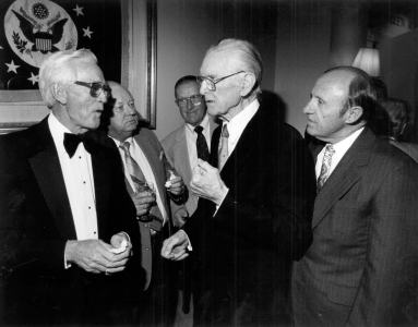 Durham attorney Art Vann at a charity fund-raiser.