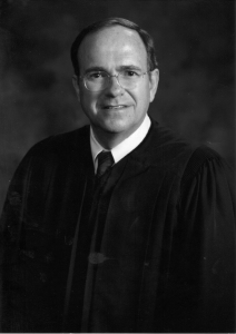 Portrait of John C. Martin in his judge's robes.