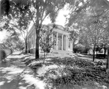 Durham's second Public Library on East Main St.