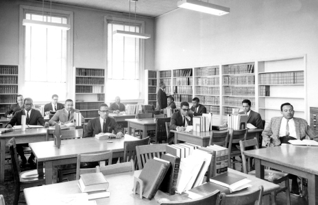 The library at North Carolina Central University.