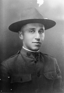Portrait of Robert Littleton Mitchell, World War I casualty.