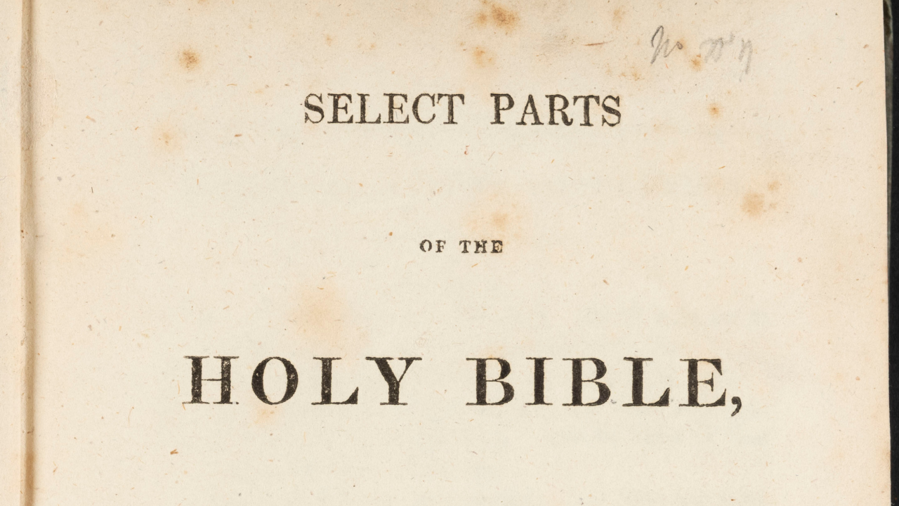 Select Parts of the Holy Bible