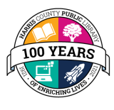 Harris County Public Library logo