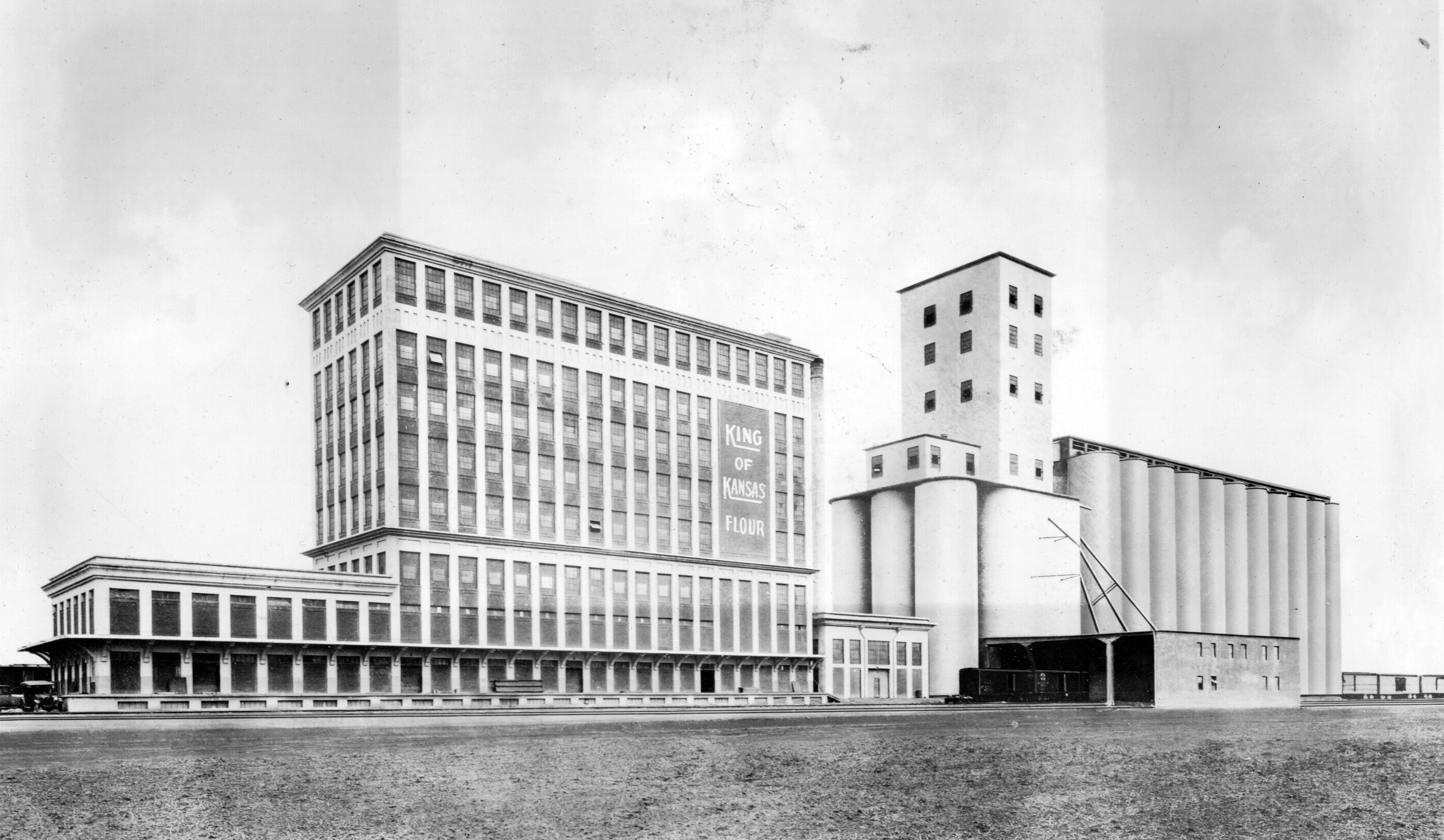 Exterior of a factory complex
