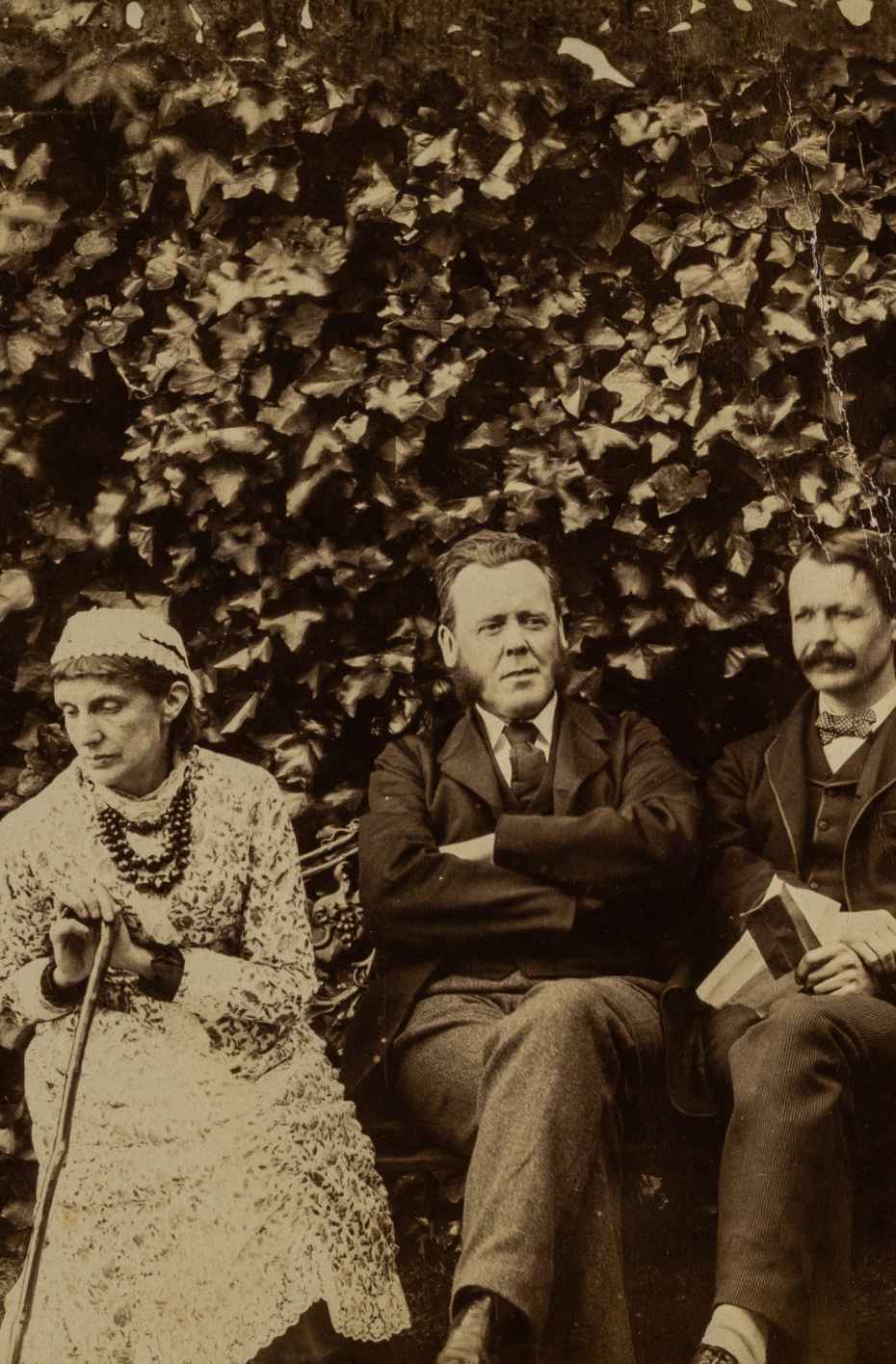 Josephine Butler, Henry J Wilson, James Stuart sat together for a photo