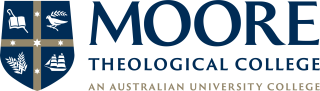 Logo of Moore Theological College.