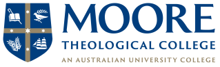 Logo of Moore Theological College.