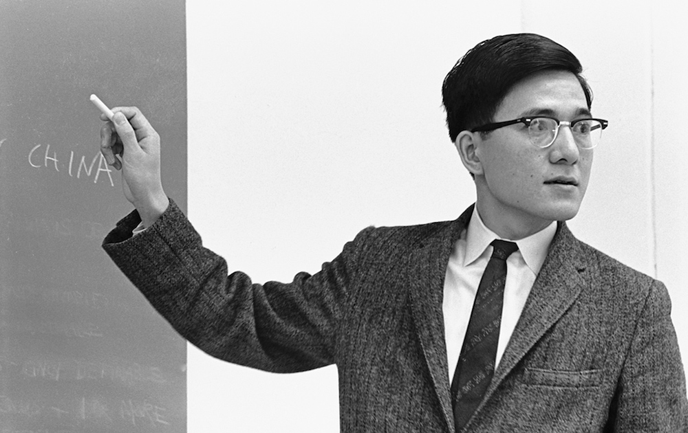 Professor Akira Iriye, professor of history at UCSC in 1966