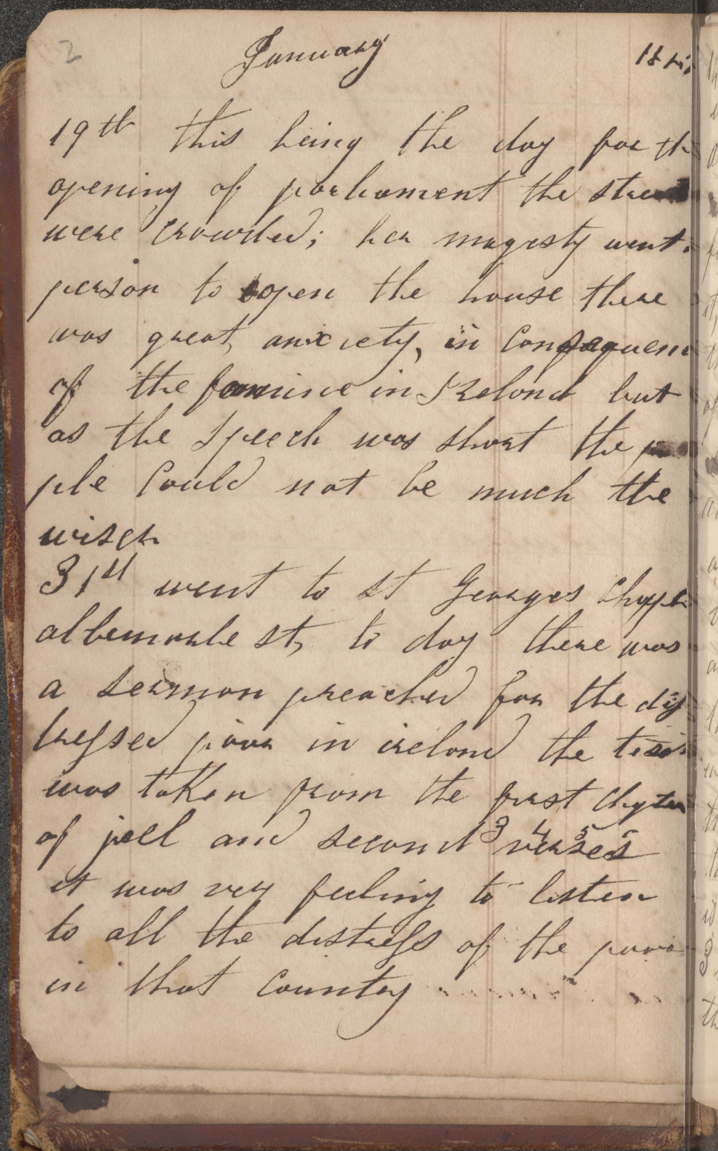 MSS 0097, Item 0061–Diary of an Irish Protestant during the potato famine