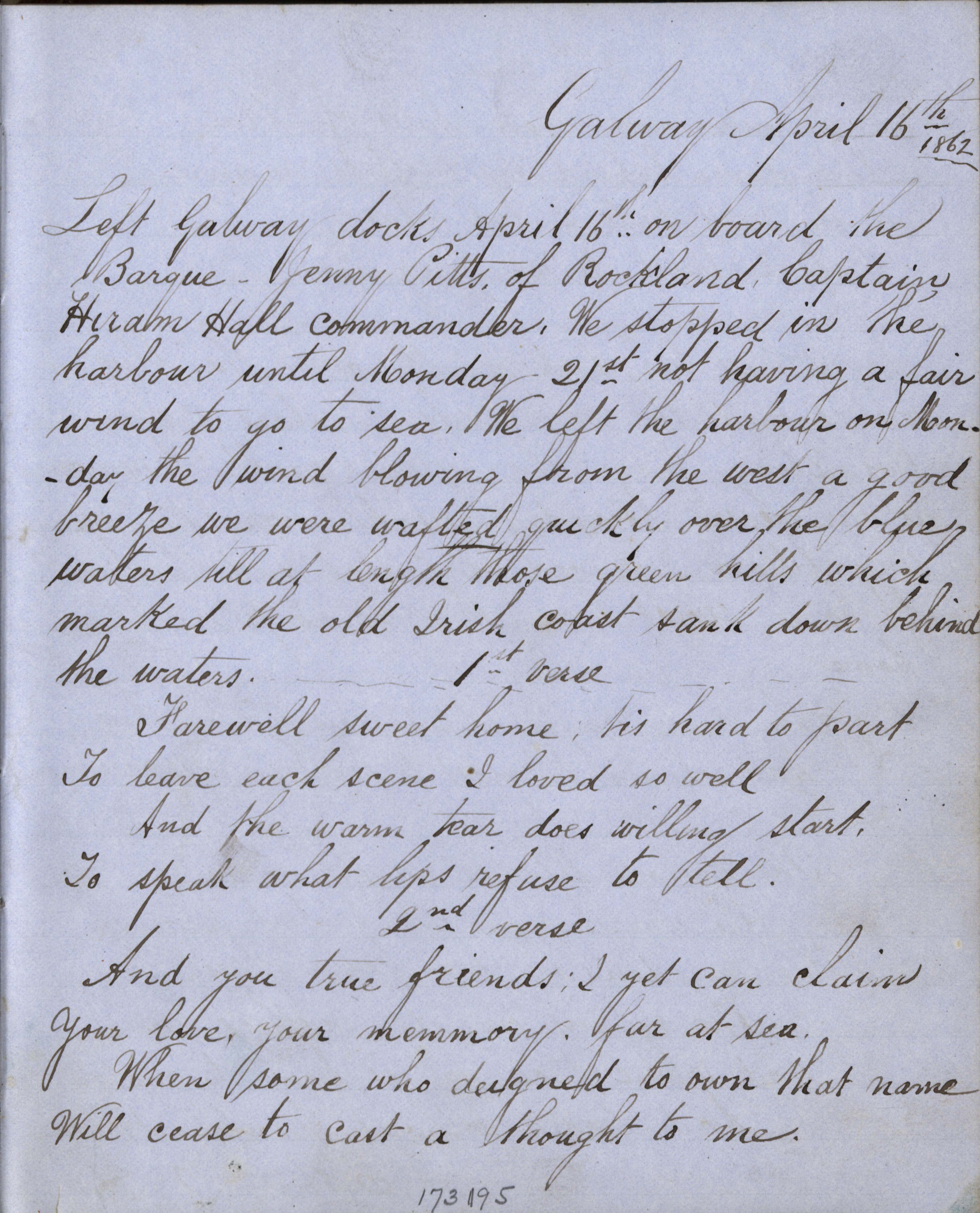 ship log entry