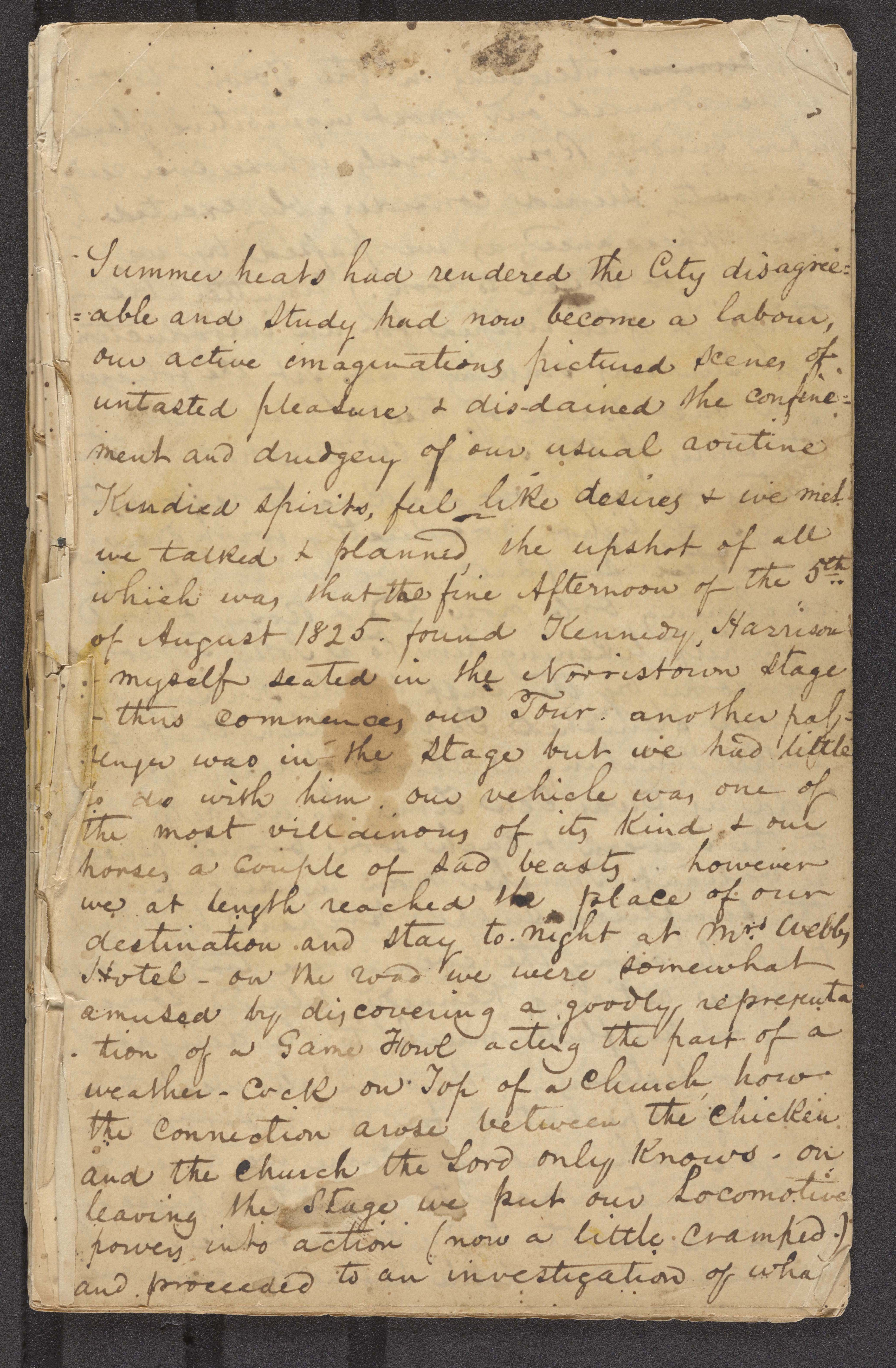 MSS 0097, Item 0160--Henry C. Pratt journals