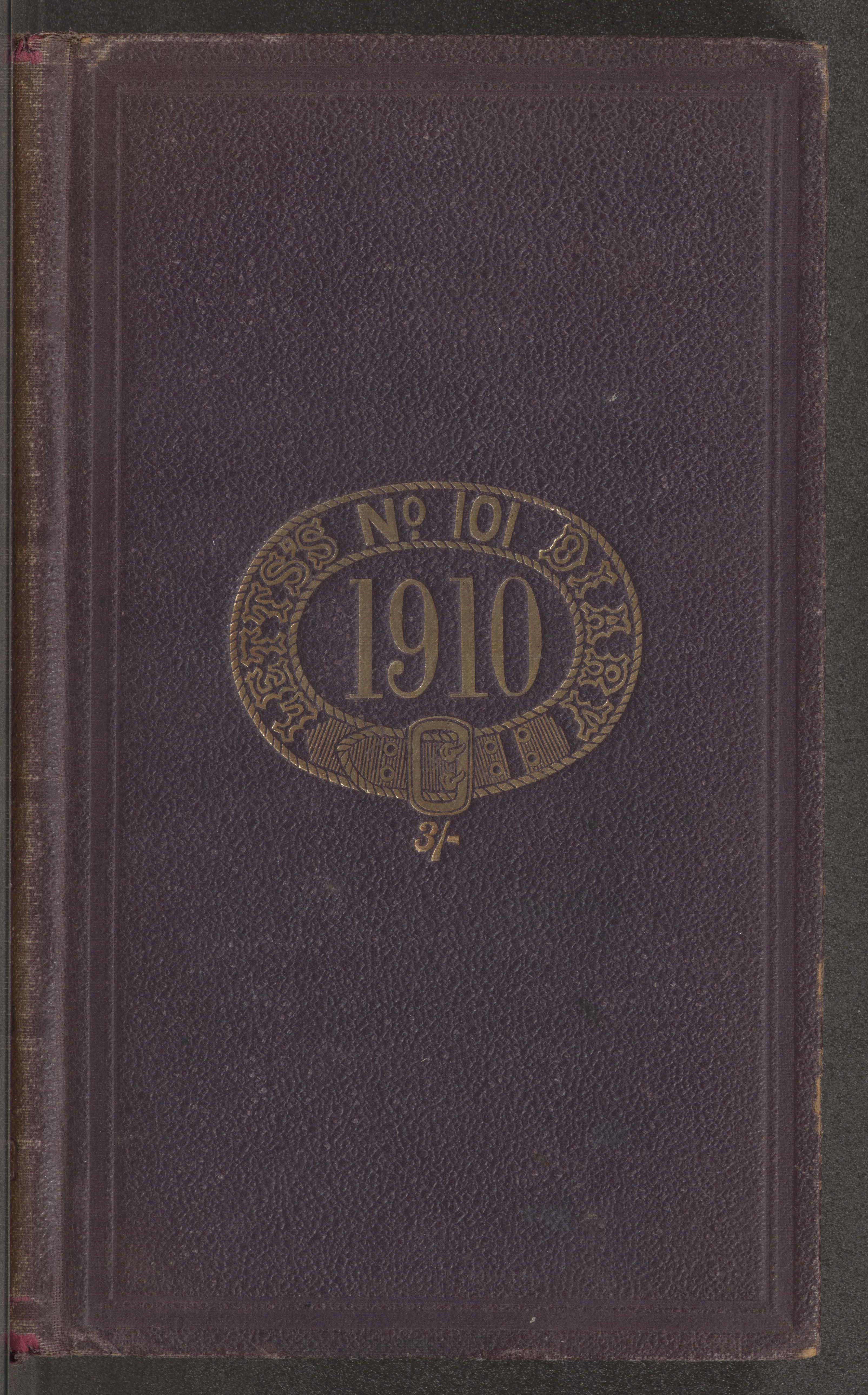 MSS 0097, Item 0175--Walter Samuel Carpenter travel diary