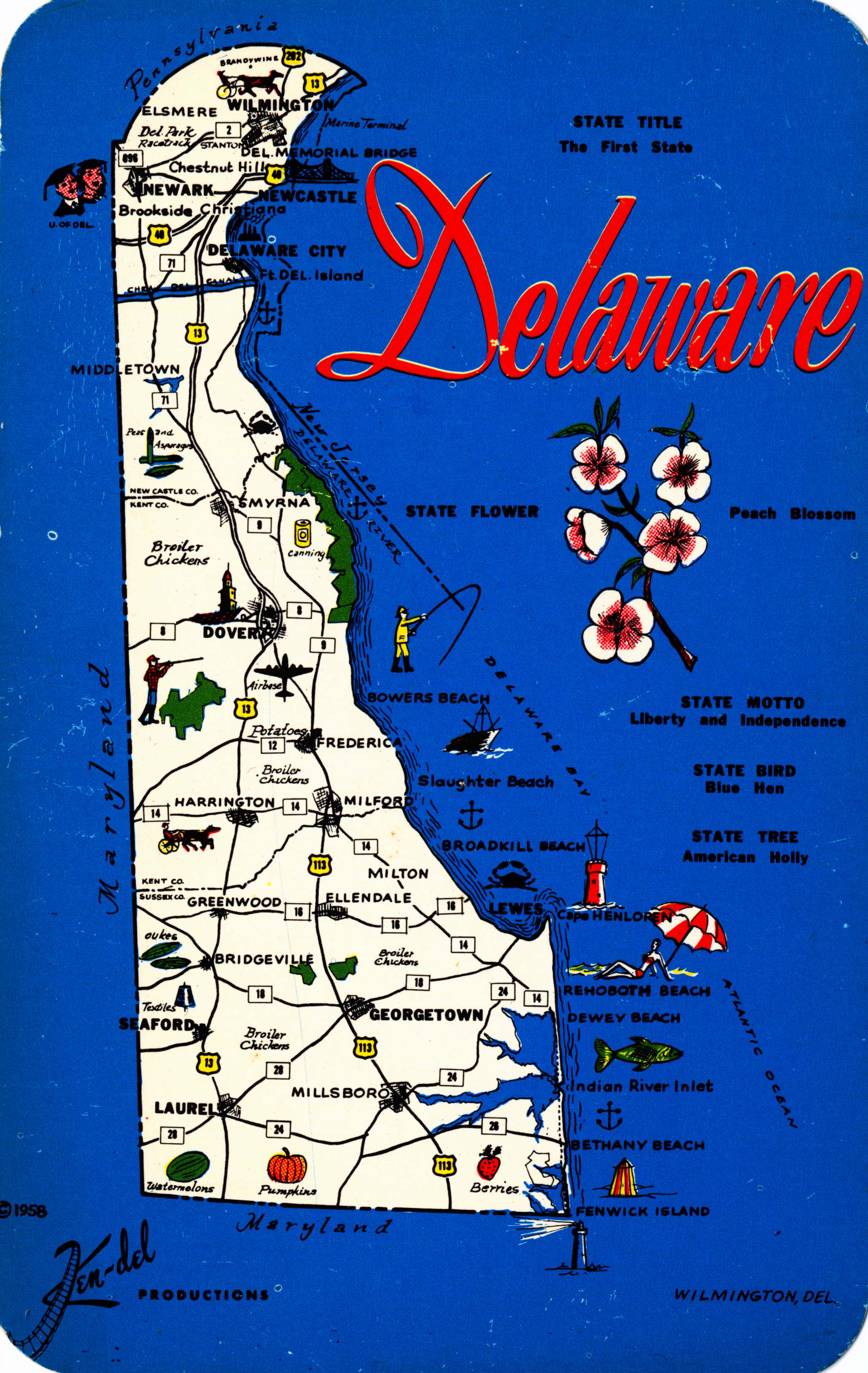 Delaware Postcard Collection